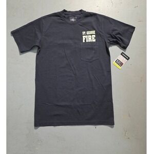 5.11 Tactical Series Mens St George Fire Department T Shirt Size S Black